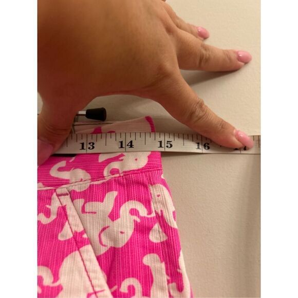 Lilly Pulitzer Buttercup Shorts Pink Elephant 00 - Picture 5 of 8